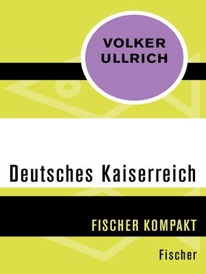 cover image of Deutsches Kaiserreich